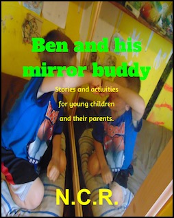 Ben and his mirror buddy, book by NCR